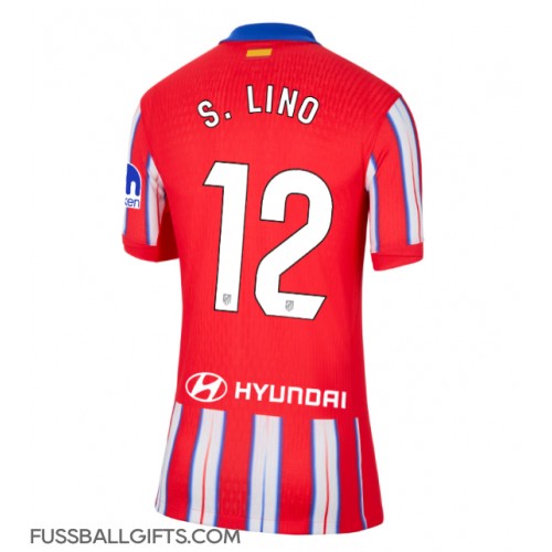 Atletico Madrid Samuel Lino #12 Fußballbekleidung Heimtrikot Damen 2024-25 Kurzarm